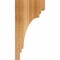 Ekena Millwork Pescadero Rough Sawn Corbel, Western Red Cedar, 4"W x 8"D x 16"H COR04X08X16PEC00RWR - alternate 3